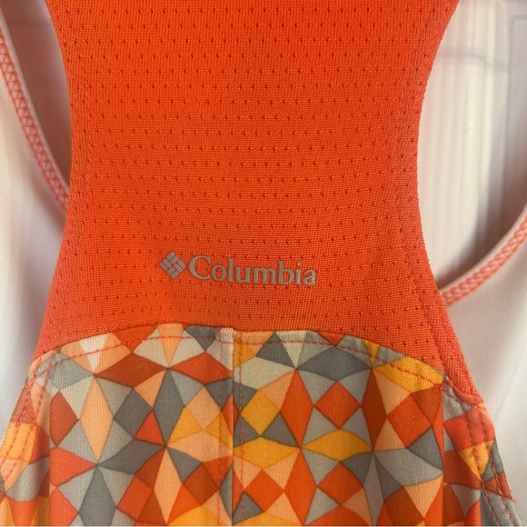 Columbia Orange and Red Backless Dress - Picture 4 of 5